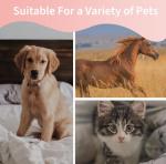 Groompro Deshedding Brush for Cats, Dogs, and More