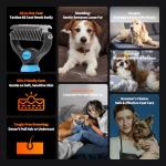 Double-Sided Pet Grooming Brush for Dogs and Cats