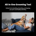 Double-Sided Pet Grooming Brush for Dogs and Cats