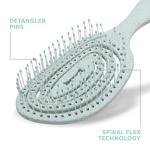 Eco-Friendly Dog Detangling Brush in Mint Green