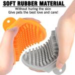 XIGOU Dog Bath Brush Set for Short Hair Pets