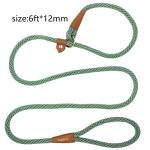 Soft Paracord Slip Lead Leash for Large Dogs