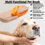 XIGOU Dog Bath Brush Set for Short Hair Pets