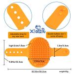 XIGOU Dog Bath Brush Set for Short Hair Pets