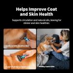 Double-Sided Pet Grooming Brush for Dogs and Cats