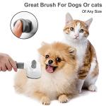 Self-Cleaning Dog and Cat Grooming Brush