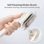 Self-Cleaning Slicker Brush for Cats and Dogs