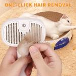 Cat Steam Brush for Tangle-Free Grooming