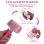 KUEIOX 6-Piece Dog Brush Grooming Kit
