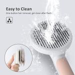 Self-Cleaning Slicker Brush for Cats and Dogs