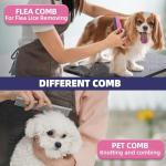 KUEIOX 6-Piece Dog Brush Grooming Kit