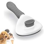 Uandhome Self-Cleaning Pet Brush for Cats and Dogs