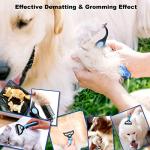 Double Sided Pet Grooming Brush for Shedding