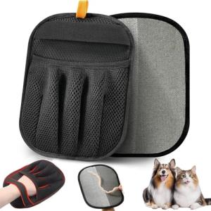 Pet Hair Removal Gloves for Cats and Dogs