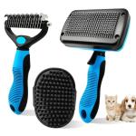 KAGYETN Dog Grooming Brush Kit - 3 Pieces