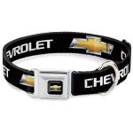 Buckle-Down Chevy Bowtie Dog Collar - Medium
