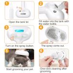 OMIPAWZ Grooming Brush for Cats and Dogs