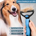 KAGYETN Dog Grooming Brush Kit - 3 Pieces