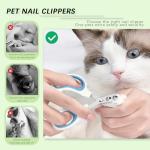 3-in-1 Cat Grooming Brush and Nail Clippers