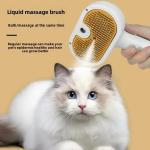 3-in-1 Cat Grooming Steam Brush & Comb