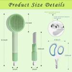 3-in-1 Cat Grooming Brush and Nail Clippers