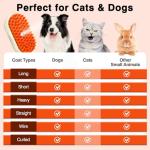 4-in-1 Cat Steam Brush and Shedding Comb