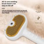 3-in-1 Cat Grooming Steam Brush & Comb