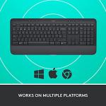 Logitech K650 Wireless Keyboard with Comfortable Wrist Rest