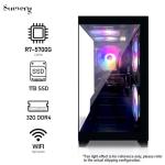 Suevery Ryzen 7 Gaming PC with 32GB RAM