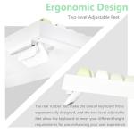 Bangsanth Wireless RGB Keyboard with Tri-Mode Connectivity