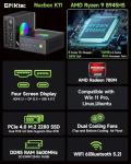 GMKtec Mini Gaming PC with AMD Ryzen 9
