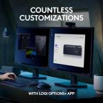 Logitech MX Keys S Wireless Keyboard - Pale Grey