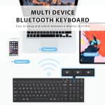 iClever BK10 Wireless Bluetooth Keyboard for Multi-Device