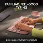 Logitech Wave Wireless Ergonomic Keyboard - Rose