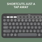 Logitech Pebble K380s Bluetooth Wireless Keyboard
