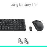 Logitech MK220 Wireless Keyboard and Mouse Set