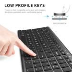 iClever BK10 Wireless Bluetooth Keyboard for Multi-Device
