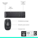 Logitech MK220 Wireless Keyboard and Mouse Set