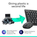 Logitech MK295 Silent Wireless Mouse and Keyboard Set