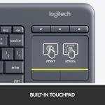 Logitech K400 Plus Wireless Keyboard with Touchpad