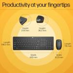 HP Wireless Mouse and Keyboard Combo - Black
