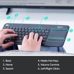 Logitech K400 Plus Wireless Keyboard with Touchpad