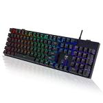 RisoPhy RGB Mechanical Gaming Keyboard with Blue Switch