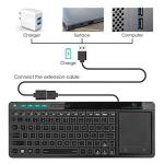 Rii K18 Plus Wireless RGB Backlit Multimedia Keyboard