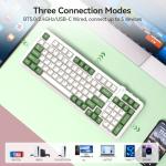 AUSDOM 98Pro Silent Wireless Mechanical Keyboard