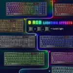 RGB Wireless Gaming Keyboard and Mouse Combo