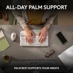 Logitech Wave Wireless Ergonomic Keyboard - White