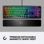 SteelSeries Apex 3 Water-Resistant RGB Gaming Keyboard