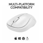 Logitech M240 Silent Bluetooth Wireless Mouse - Off White