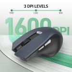 Acer Wireless Ergonomic Mouse with 6 Buttons